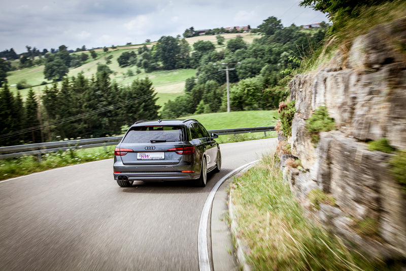 Audi A4 type B9 med KW-undervogn
