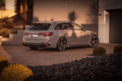 Audi RS4 type B9 med KW-undervogn