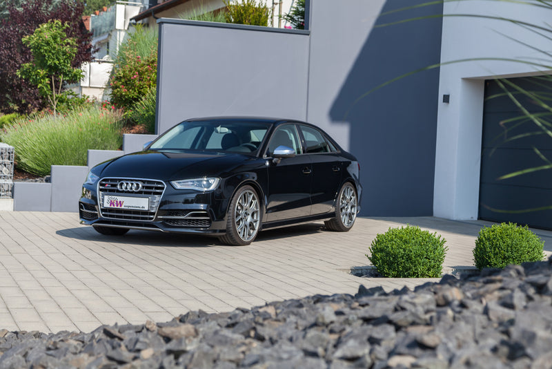 Audi S3 type 8V med KW-undervogn