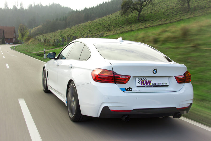 BMW 4er F36 Gran Coupé med KW-undervogn