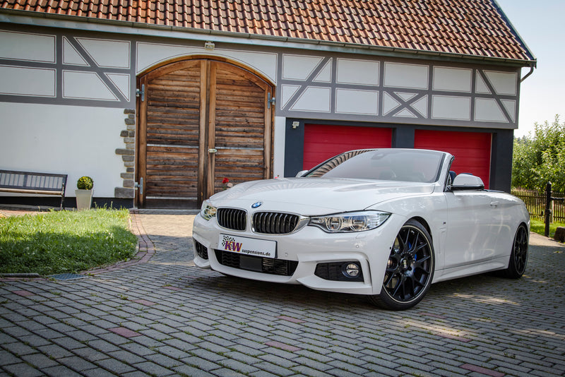 BMW 4er F33 Cabrio med KW-undervogn