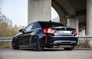 BMW M2 Competition med KW-undervogn