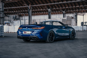 BMW M8 Competition Cabrio med KW-undervogn