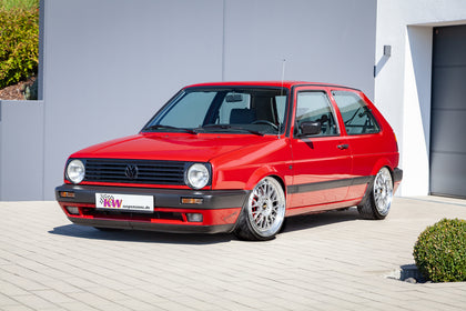 VW Golf II med KW-undervogn