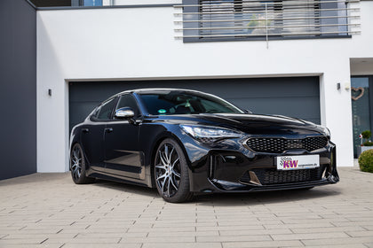 KIA Stinger med KW-undervogn