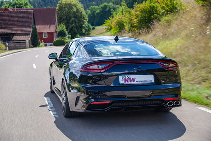 KIA Stinger med KW-undervogn