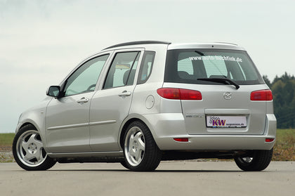 Mazda 2 type DY med KW-undervogn