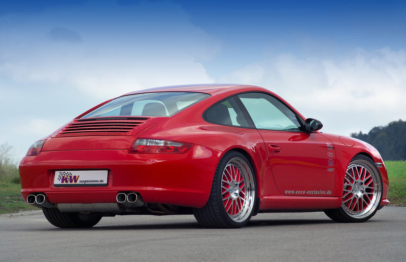 Porsche 911 997 med KW-undervogn
