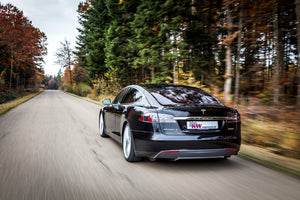 Tesla Modell S med KW-undervogn