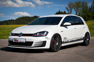 VW Golf VII GTI med KW-undervogn