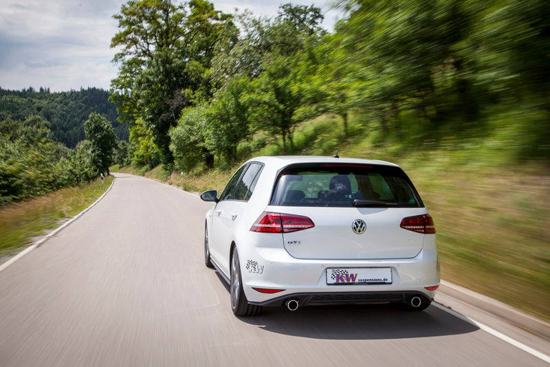 VW Golf VII GTI med KW-undervogn