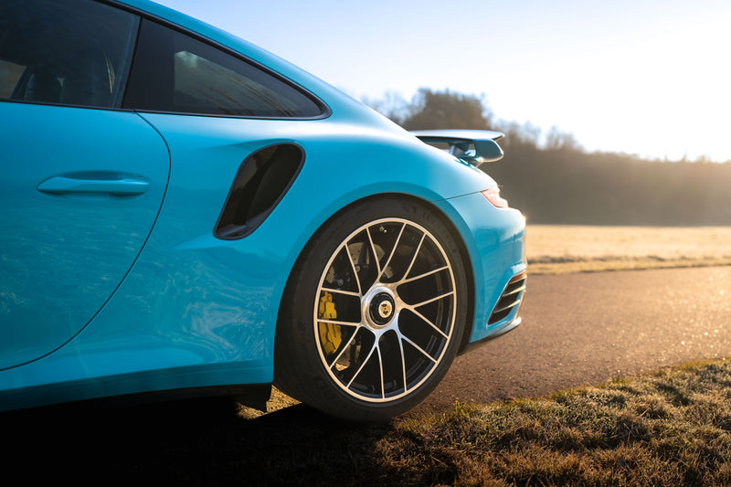 Porsche 911 991.2 Turbo med KW-undervogn