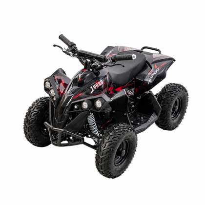 Mini EL ATV Turbo Brushless 1060W - Rød – produktbillede 4