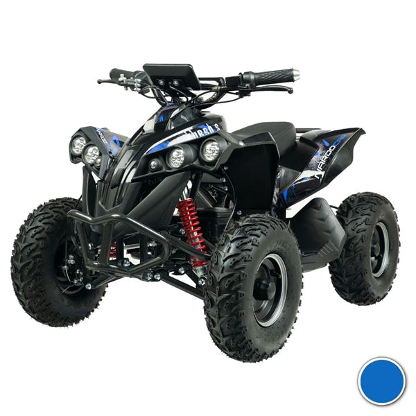 Mini EL ATV Turbo S Brushless 1200W - Blå – produktbillede 1