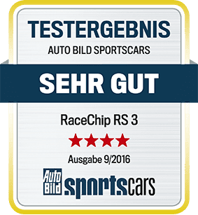 RaceChip producentreference Auto Bild Sportscars Audi RS3