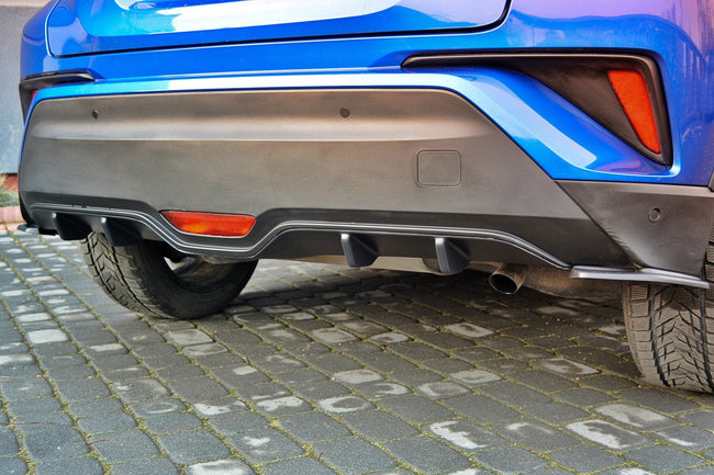 Maxton rear valance til Toyota C-HR – blank sort – billede 1 af 4