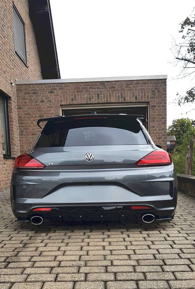 Maxton rear valance til Volkswagen Scirocco Mk3 R Facelift – blank sort – billede 1 af 9