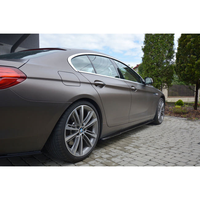 Maxton sideskørter til BMW 6 Gran Coupé – blank sort – billede 1 af 6