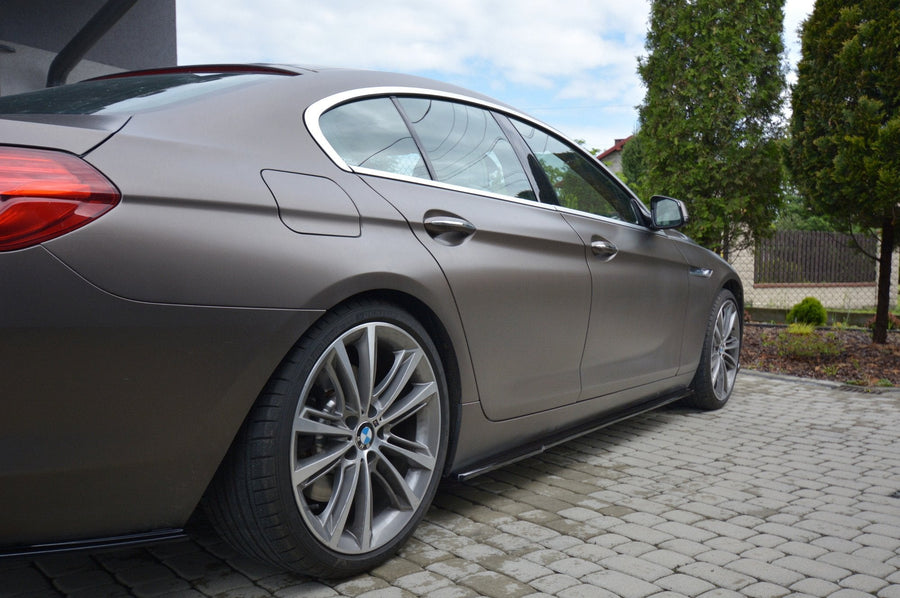 Maxton sideskørter til BMW 6 Gran Coupé – blank sort – billede 1 af 6