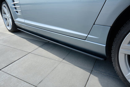 Maxton sideskørter til Chrysler Crossfire – blank sort – billede 5 af 5