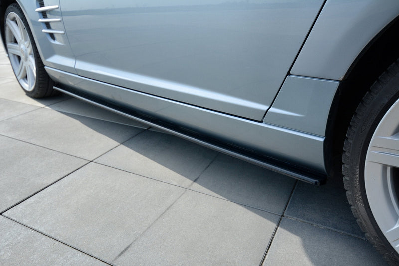 Maxton sideskørter til Chrysler Crossfire – blank sort – billede 5 af 5