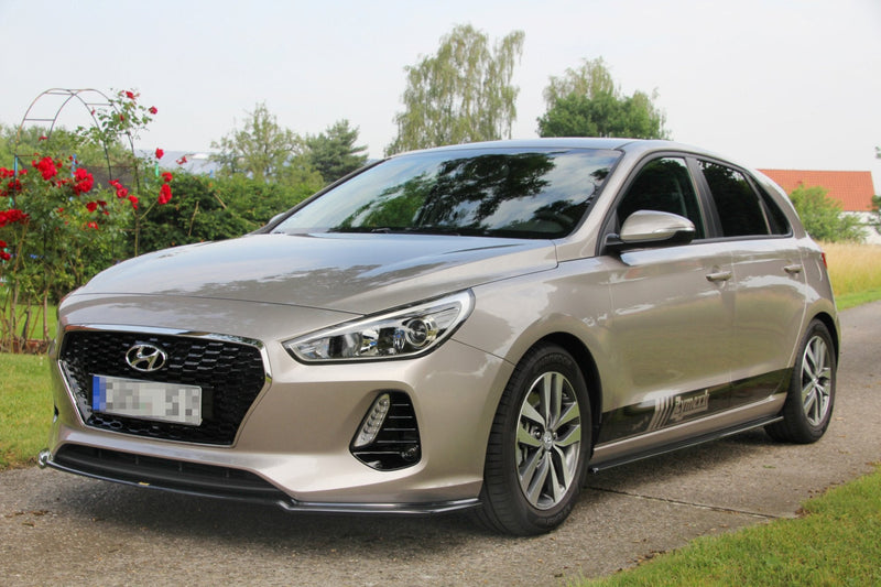 Maxton sideskørter til Hyundai I30 Mk3 Hatchback – blank sort – billede 2 af 4