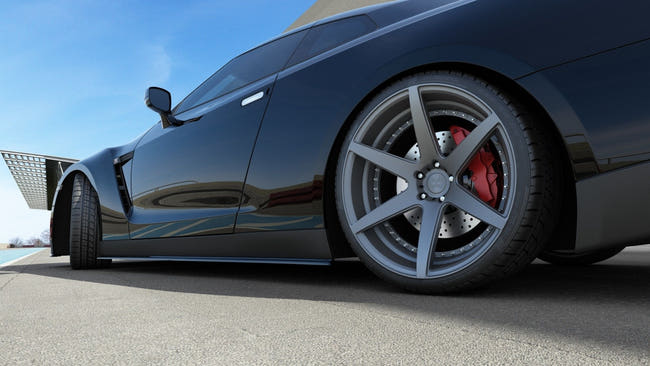 Maxton sideskørter til Nissan GT-R Coupe (R35-SERIES) – blank sort – billede 2 af 6
