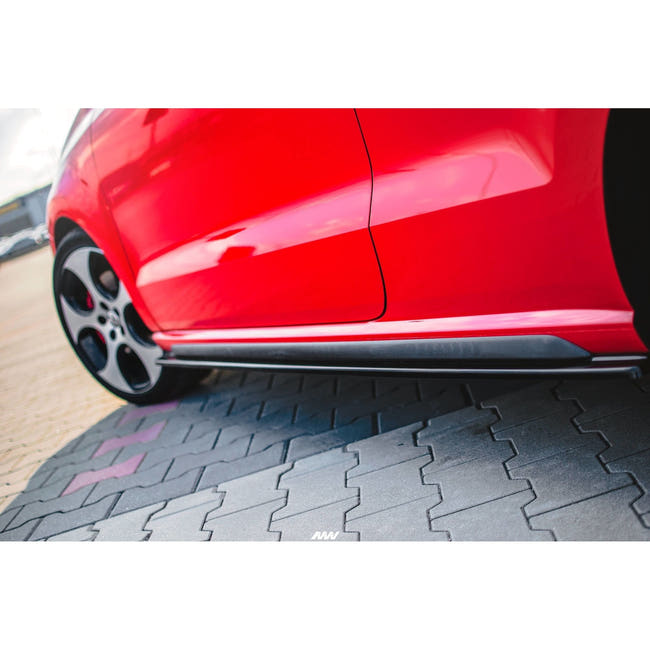 Maxton sideskørter til Volkswagen Polo GTI Mk5 – blank sort – billede 2 af 3