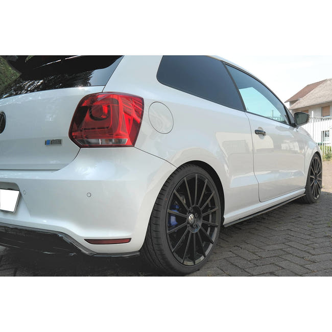 Maxton sideskørter til Volkswagen Polo WRC Mk5 – blank sort – billede 2 af 5