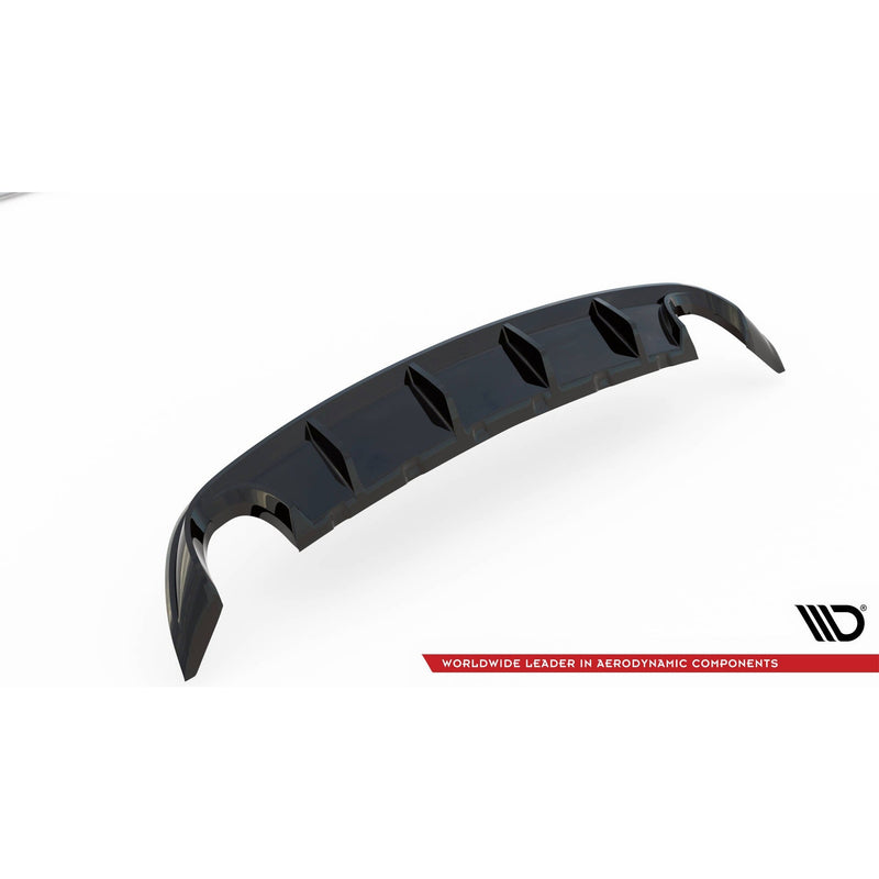 Maxton rear valance til Ford Edge Mk2 – blank sort – billede 4 af 6