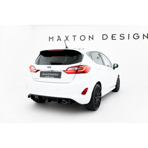 Maxton rear valance til Ford Fiesta Mk8 ST-Line – blank sort – billede 1 af 5