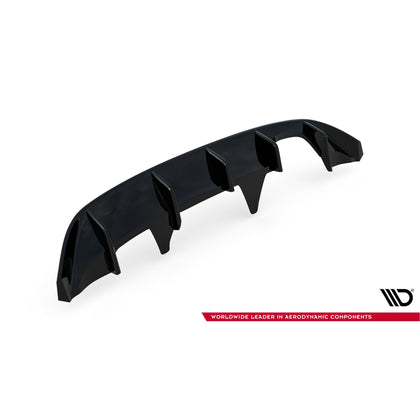 Maxton rear valance til Ford Fiesta Mk8 ST-Line – blank sort – billede 4 af 5