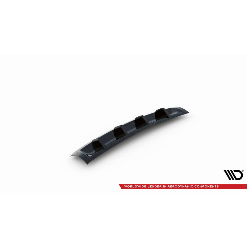 Maxton rear valance til Porsche Cayenne Turbo / Standard Mk2 – blank sort – billede 6 af 7