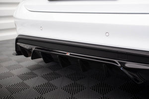 Maxton rear valance til Ford Focus Hatchback ST Mk4 – blank sort – billede 4 af 11