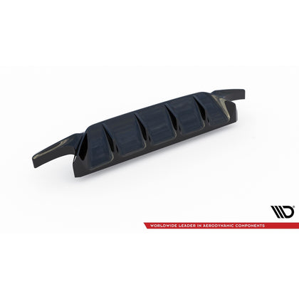 Maxton rear valance til Ford Focus Hatchback ST Mk4 – blank sort – billede 10 af 11