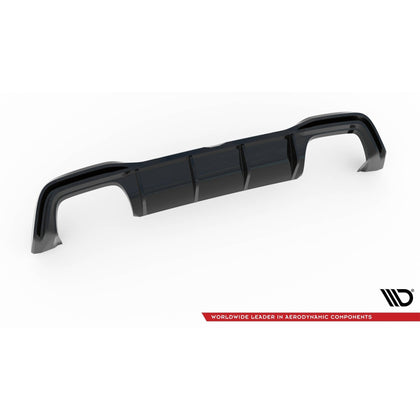 Maxton rear valance til Volkswagen Golf R Hatchback Mk8 Facelift – blank sort – billede 5 af 6