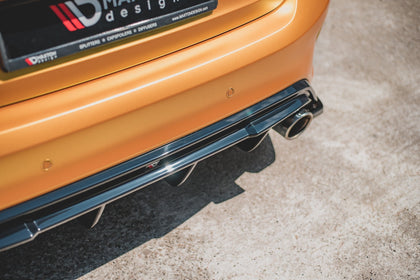 Maxton rear valance til Ford Focus Hatchback ST Mk4 – blank sort – billede 7 af 13