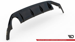 Maxton rear valance til Ford Focus Hatchback ST Mk4 – blank sort – billede 13 af 13