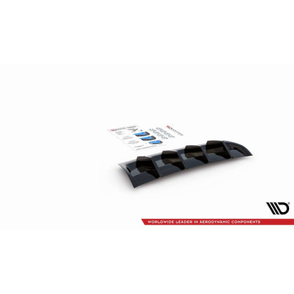 Maxton rear valance til Volkswagen Arteon R Sedan / Shooting Brake Mk1 Facelift – blank sort – billede 5 af 6