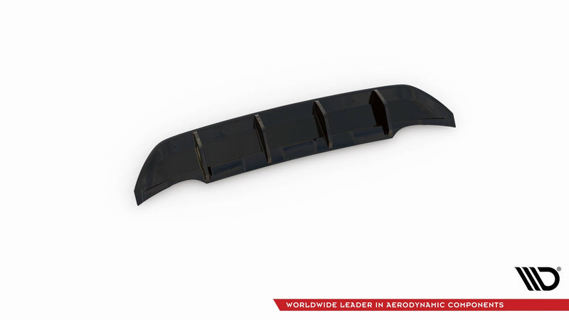 Maxton rear valance til Volkswagen T-Roc Mk1 – blank sort – billede 4 af 5