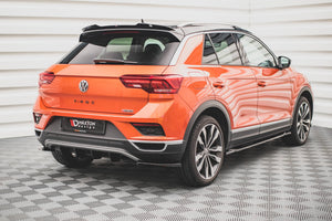 Maxton rear valance til Volkswagen T-Roc Mk1 – blank sort – billede 1 af 5