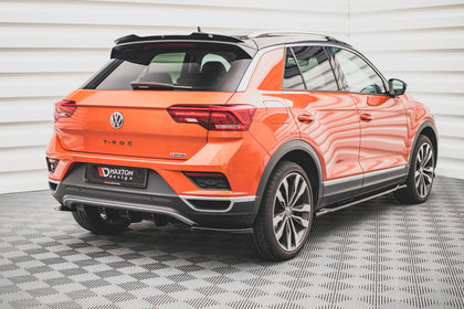 Maxton rear valance til Volkswagen T-Roc Mk1 – blank sort – billede 1 af 5