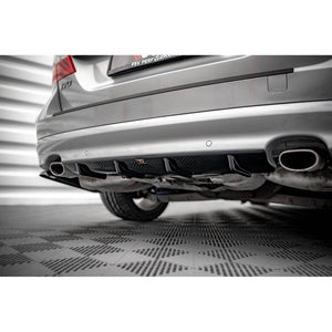 Maxton rear valance til Volvo V70 Mk3 – blank sort – billede 3 af 7