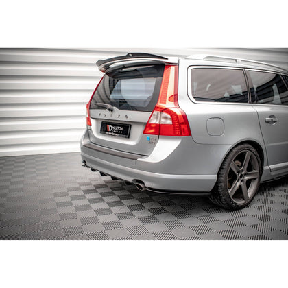 Maxton rear valance til Volvo V70 Mk3 – blank sort – billede 4 af 7