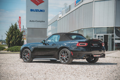 Maxton sideskørter til Abarth 124 Spider – blank sort – billede 5 af 8