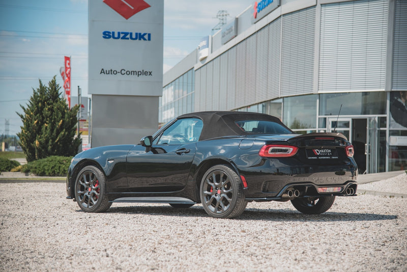 Maxton sideskørter til Abarth 124 Spider – blank sort – billede 5 af 8