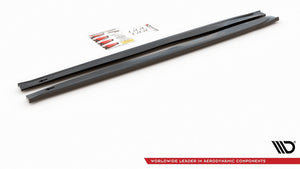 Maxton sideskørter til Abarth 124 Spider – blank sort – billede 7 af 8