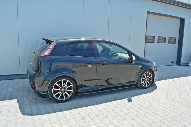 Maxton sideskørter til Abarth Punto Evo – blank sort – billede 1 af 7