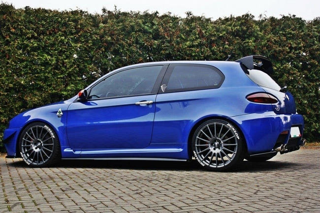 Maxton sideskørter til Alfa Romeo 147 GTA – blank sort – billede 2 af 4