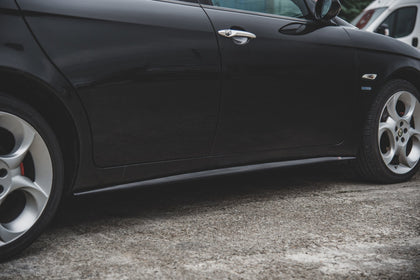 Maxton sideskørter til Alfa Romeo 156 Facelift – blank sort – billede 1 af 8